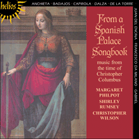 CDH55097 - From a Spanish Palace Songbook