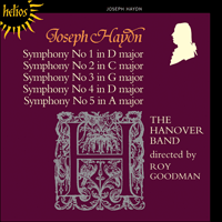 CDH55111 - Haydn: Symphonies Nos 1-5