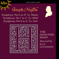 CDH55112 - Haydn: Symphonies Nos 6-8