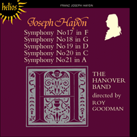 CDH55115 - Haydn: Symphonies Nos 17-21