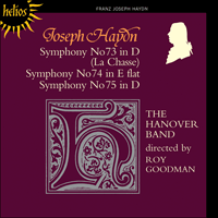 CDH55121 - Haydn: Symphonies Nos 73-75
