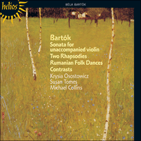 CDH55149 - Bartók: Sonata, Contrasts & Rhapsodies