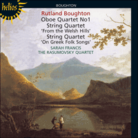 CDH55174 - Boughton: String Quartets & Oboe Quartet No 1