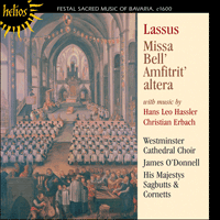 CDH55212 - Lassus: Missa Bell' Amfitrit' altera
