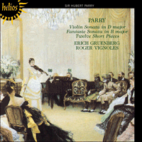 CDH55266 - Parry: Violin Sonatas