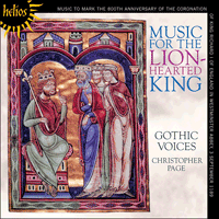 CDH55292 - Music for the Lion-Hearted King