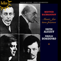 CDH55337 - Medtner: Music for two pianos