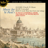 CDH55359 - Blow, Boyce & Handel: Music for St Paul's
