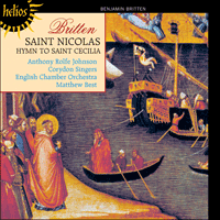 CDH55378 - Britten: Saint Nicolas & Hymn to Saint Cecilia