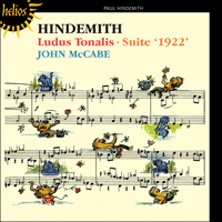 CDH55413 - Hindemith: Ludus Tonalis & Suite '1922'