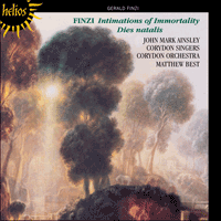 CDH55432 - Finzi: Intimations of Immortality & Dies natalis