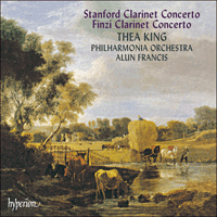 CDA66001 - Finzi & Stanford: Clarinet Concertos