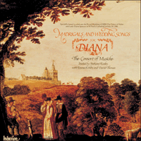 CDA66019 - Madrigals and Wedding Songs for Diana