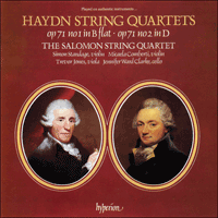 CDA66065 - Haydn: String Quartets Opp 71/1 & 71/2