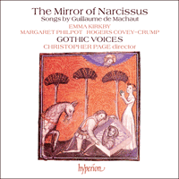CDA66087 - Machaut: The Mirror of Narcissus