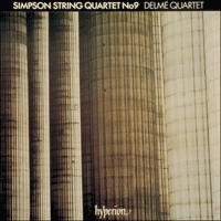 CDA66127 - Simpson: String Quartet No 9