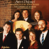 CDA66256 - Ward: Sweet Philomel & other madrigals