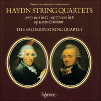 CDA66348 - Haydn: String Quartets Opp 77 & 103
