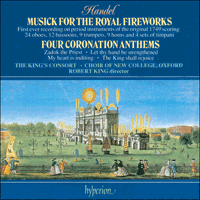 CDA66350 - Handel: Fireworks Music & Coronation Anthems
