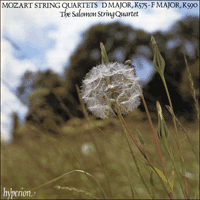 CDA66355 - Mozart: String Quartets K575 & 590