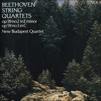 CDA66404 - Beethoven: String Quartets Op 59 Nos 2 & 3