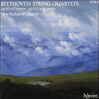 CDA66406 - Beethoven: String Quartets Opp 95 & 132