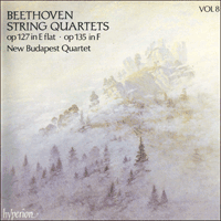 CDA66408 - Beethoven: String Quartets Opp 127 & 135