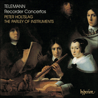 CDA66413 - Telemann: Recorder Concertos