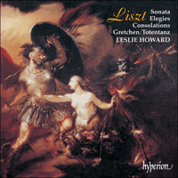 CDA66429 - Liszt: The complete music for solo piano, Vol. 9 - Sonata, Elegies & Consolations
