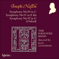 CDA66521 - Haydn: Symphonies Nos 90-92