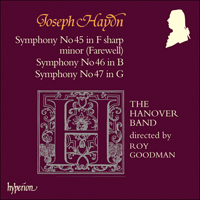 CDA66522 - Haydn: Symphonies Nos 45-47