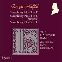 CDA66532 - Haydn: Symphonies Nos 93-95