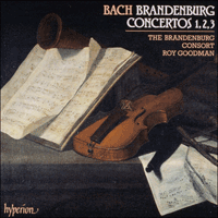 CDA66611 - Bach: Brandenburg Concertos Nos 1, 2 & 3
