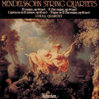 CDA66615 - Mendelssohn: String Quartets, Vol. 3