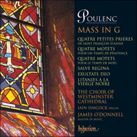 CDA66664 - Poulenc: Mass & Motets
