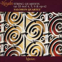 CDA66682 - Haydn: String Quartets Opp 33/4-6 & 42