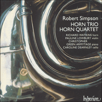 CDA66695 - Simpson: Horn Quartet & Horn Trio