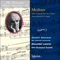 CDA66744 - Medtner: Piano Concerto No 1 & Piano Quintet