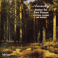 CDA66755 - Arensky: Suites for Two Pianos