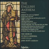CDA66758 - The English Anthem, Vol. 5