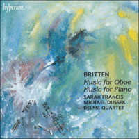 CDA66776 - Britten: Music for Oboe & Music for Piano