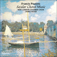 CDA66798 - Poulenc: Secular choral music