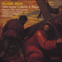 CDA66875 - Scarlatti (A) & Hasse: Salve regina, Cantatas & Motets