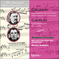 CDA66877 - Glazunov & Goedicke: Piano Concertos