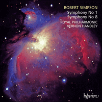 CDA66890 - Simpson: Symphonies Nos 1 & 8