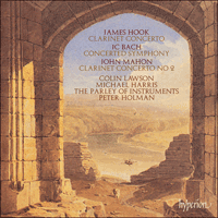 CDA66896 - English Classical Clarinet Concertos