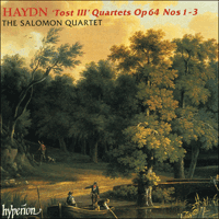 CDA67011 - Haydn: Tost III Quartets Nos 1-3