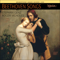 CDA67055 - Beethoven: Songs