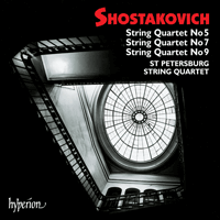 CDA67155 - Shostakovich: String Quartets Nos 5, 7 & 9
