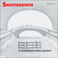 CDA67157 - Shostakovich: String Quartets Nos 11, 13 & 15